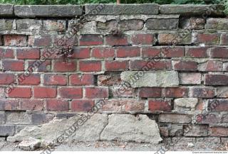 wall bricks damaged old 0006